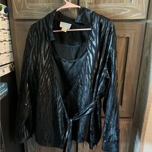 women’s blazer with under shirt